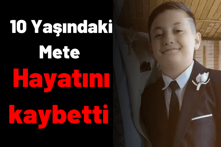 İzlediği Videolar Sonu Oldu: 10 Yaşındaki Mete Hayatını Kaybetti!
