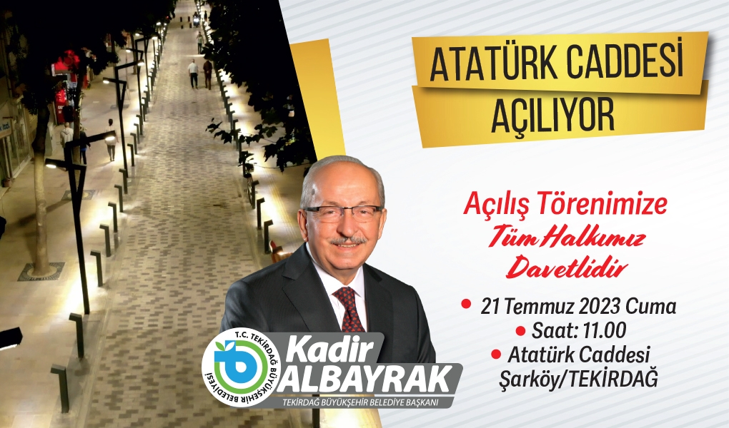 ŞARKÖY AVRUPA STANDARTLARINDA BİR CADDEYE KAVUŞUYOR ŞARKÖY AVRUPA STANDARTLARINDA BİR CADDEYE KAVUŞUYOR