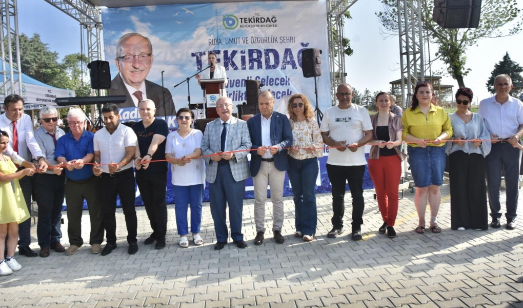 SÜLEYMANPAŞA KENT ORMANI VE MESİRE ALANI DÜZENLENEN TÖRENLE HİZMETE AÇILDI SÜLEYMANPAŞA KENT ORMANI VE MESİRE ALANI DÜZENLENEN TÖRENLE HİZMETE AÇILDI