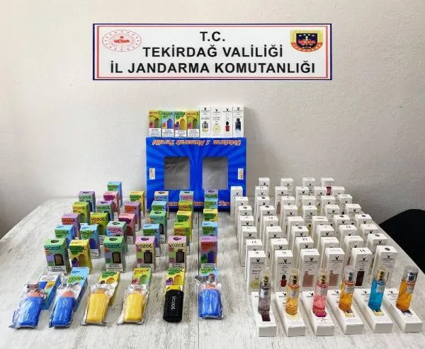 41 Adet Elektronik Sigara Ele Geçirildi