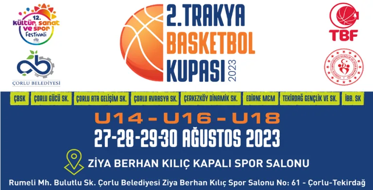 2. Trakya Basketbol Kupası´nda Geri Sayım Başladı