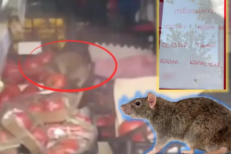 Yaptığımız Haber Sonrası Market Bakıma Alındı