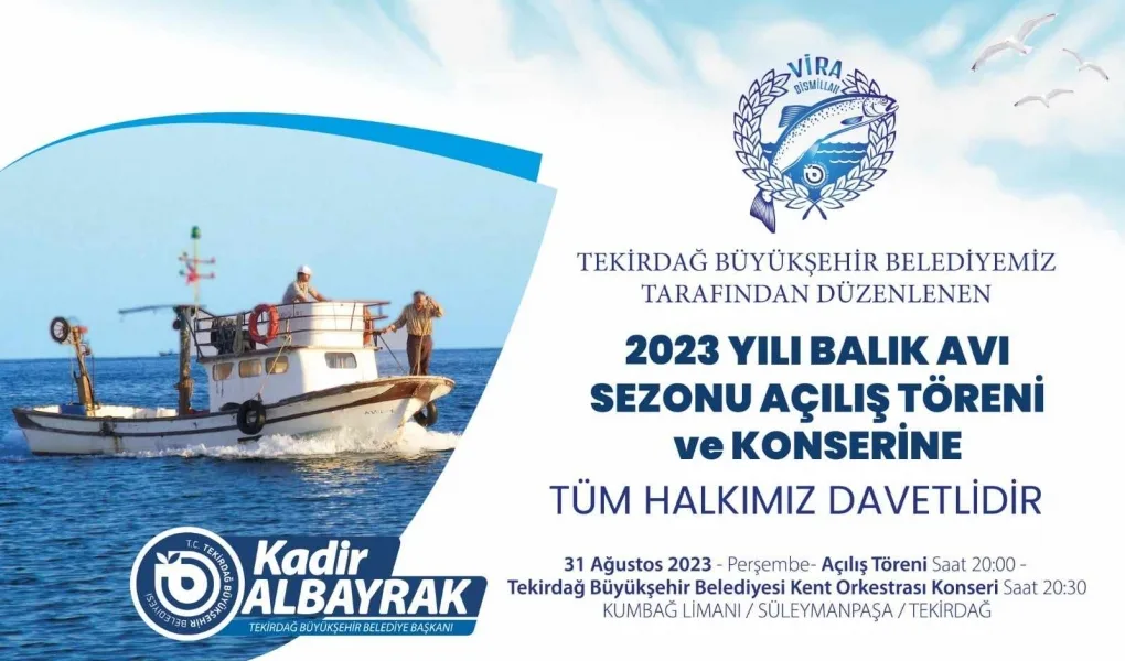 Balık Avı Sezonu Törenle Açılıyor Balık Avı Sezonu Törenle Açılıyor