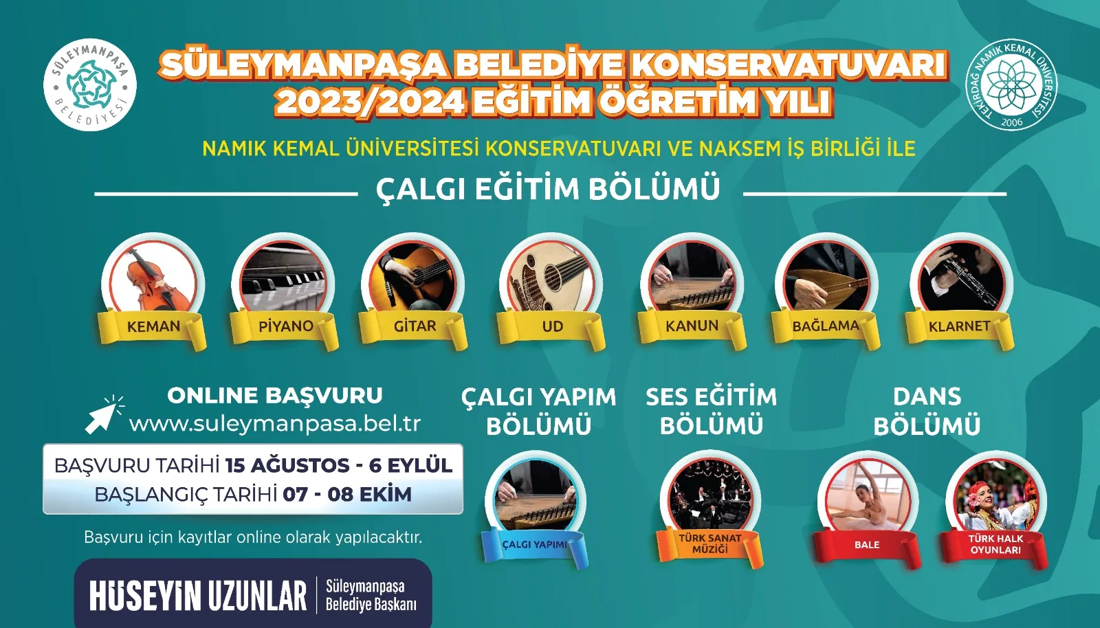Belediye Konservatuvarı kayıtları başladı Belediye Konservatuvarı kayıtları başladı