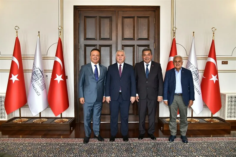 Çerkezköy OSB Başkanı ve Çerkezköy OSB Yönetim Kurulu Üyeleri Vali Aziz Yıldırım’a Veda Ziyaretinde Bulundu Çerkezköy OSB Başkanı ve Çerkezköy OSB Yönetim Kurulu Üyeleri Vali Aziz Yıldırım’a Veda Ziyaretinde Bulundu