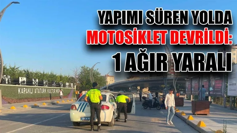 Motosiklet Kazası: 18 Yaşındaki Batuhan Ağır Yaralandı!