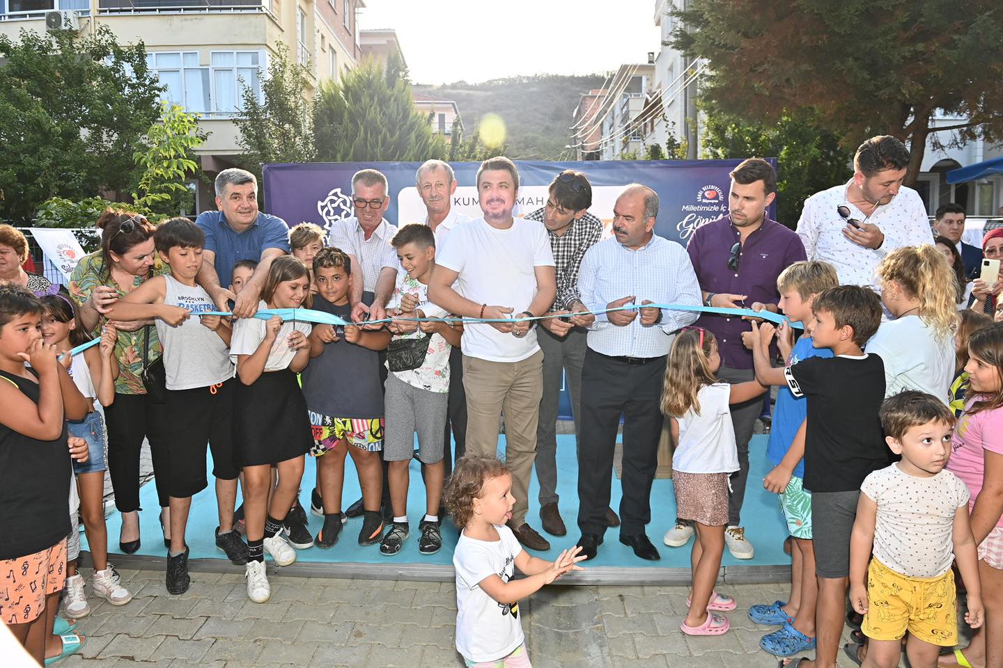 Kumbağ Parkı törenle açıldı Kumbağ Parkı törenle açıldı