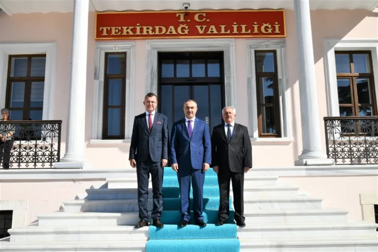 Tekirdağ Cumhuriyet Başsavcısı ve Adalet Komisyonu Başkanı’ndan Vali Soytürk’e Hayırlı Olsun Ziyareti