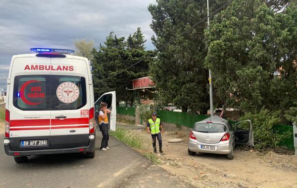 Yolcu Otobüsü İle Otomobilin Çarpıştığı Kaza Kamerada: 1 Ölü, 2 Yaralı