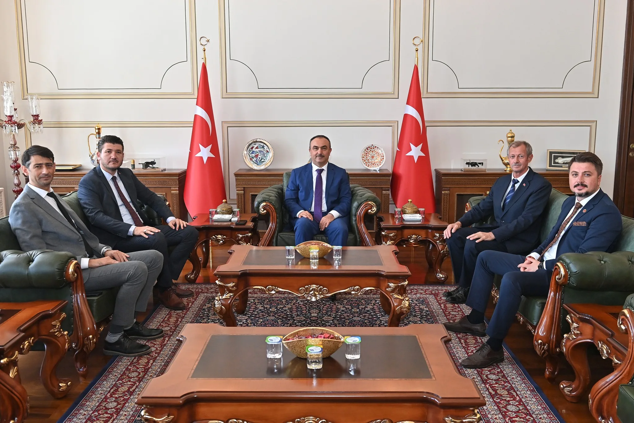 Başkan Uzunlar yeni Tekirdağ Valisi Recep Soytürk’ü ziyaret etti Başkan Uzunlar yeni Tekirdağ Valisi Recep Soytürk’ü ziyaret etti