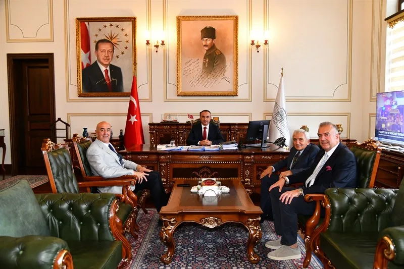 Belediye Meclisi Başkan Vekili Karaevli’den Vali Soytürk’e Ziyaret Belediye Meclisi Başkan Vekili Karaevli’den Vali Soytürk’e Ziyaret