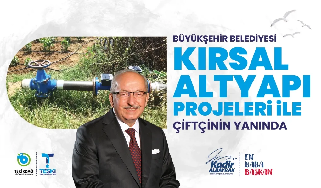 BÜYÜKŞEHİR BELEDİYESİ KIRSAL ALTYAPI PROJELERİ İLE ÇİFTÇİNİN YANINDA BÜYÜKŞEHİR BELEDİYESİ KIRSAL ALTYAPI PROJELERİ İLE ÇİFTÇİNİN YANINDA