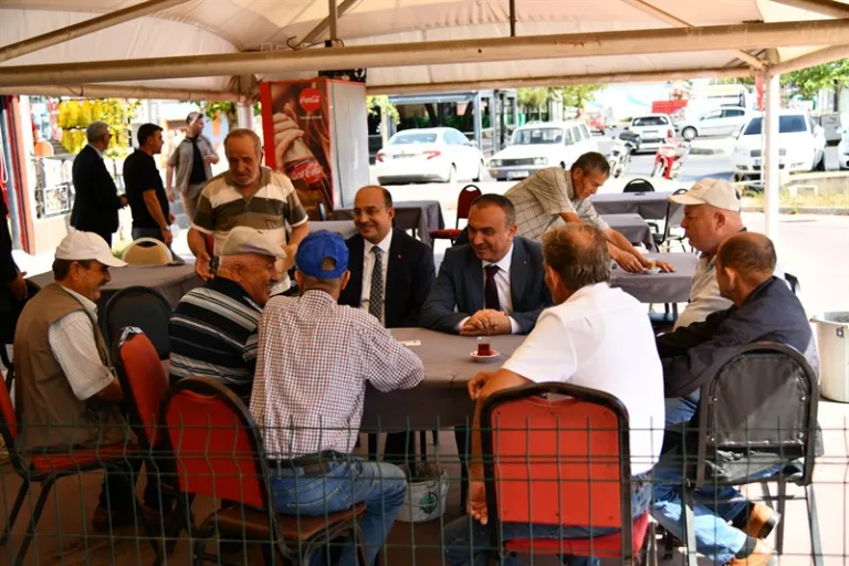 Ergene İlçemizde Vatandaşla Buluşma Toplantısı Düzenlendi