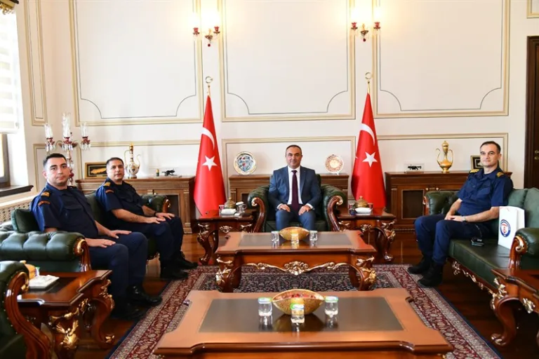 Sahil Güvenlik Komutanlığı Denetleme Teftiş ve Tetkik Başkanı Vali Soytürk’ü Ziyaret Etti