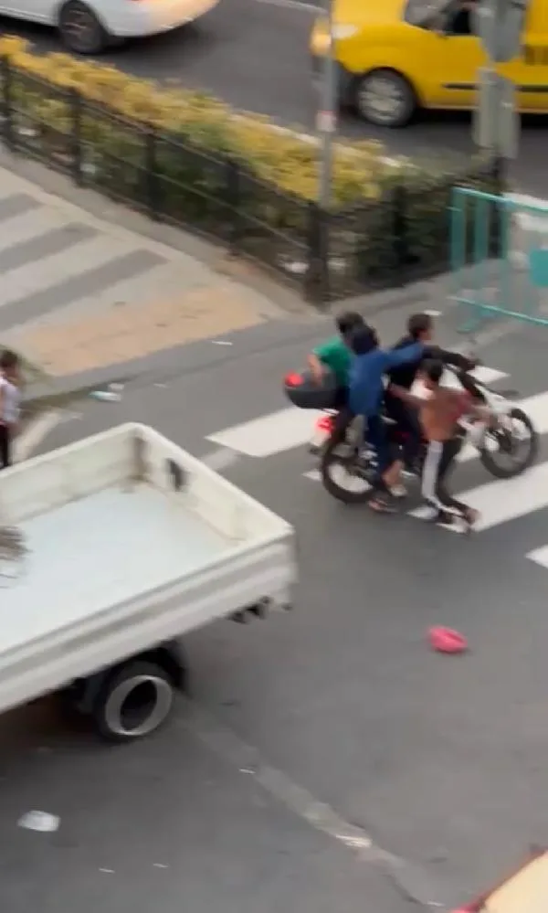 Tekirdağ’da Çocukların Motosiklet Hırsızlığı Kamerada