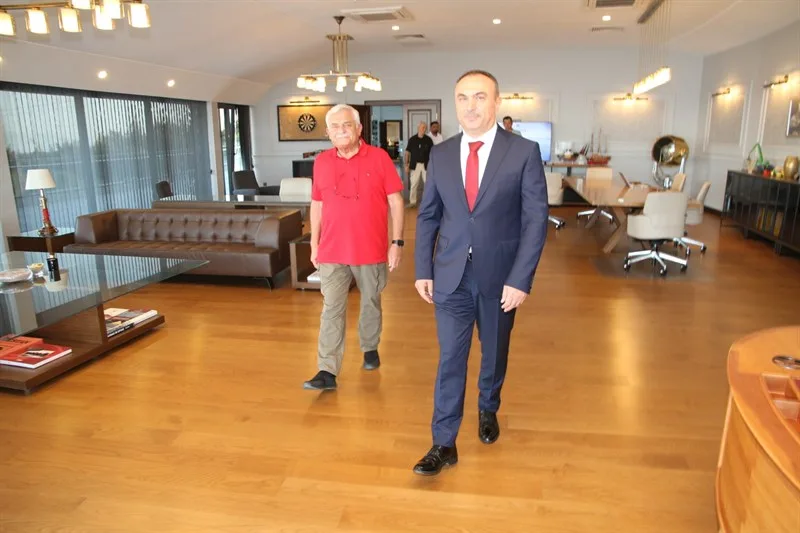 Vali Soytürk ASYAPORT Yönetim Kurulu Başkanı Soyuer’e İade-i Ziyarette Bulundu Vali Soytürk ASYAPORT Yönetim Kurulu Başkanı Soyuer’e İade-i Ziyarette Bulundu