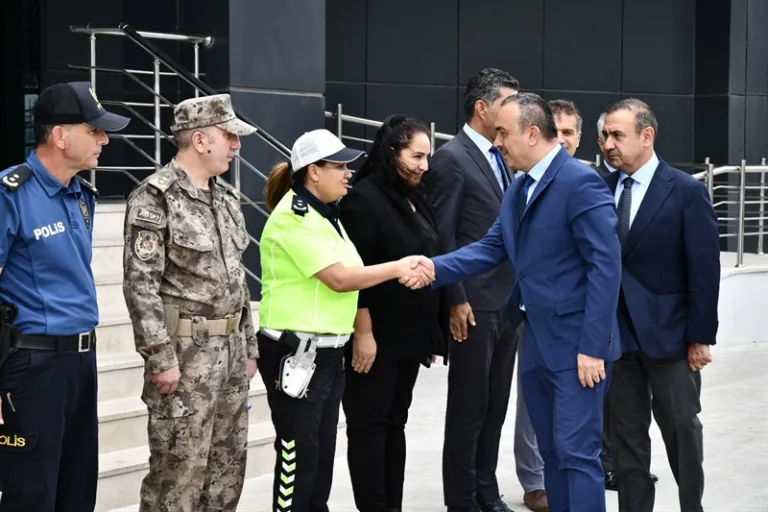Vali Soytürk İl Emniyet Müdürlüğünde Brifing Aldı