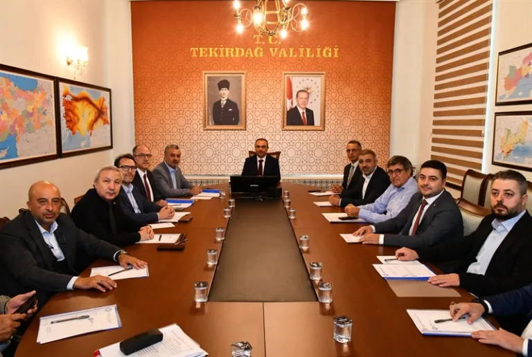 Vali Soytürk Malkara OSB Müteşebbis Heyet Toplantısı’na Katıldı