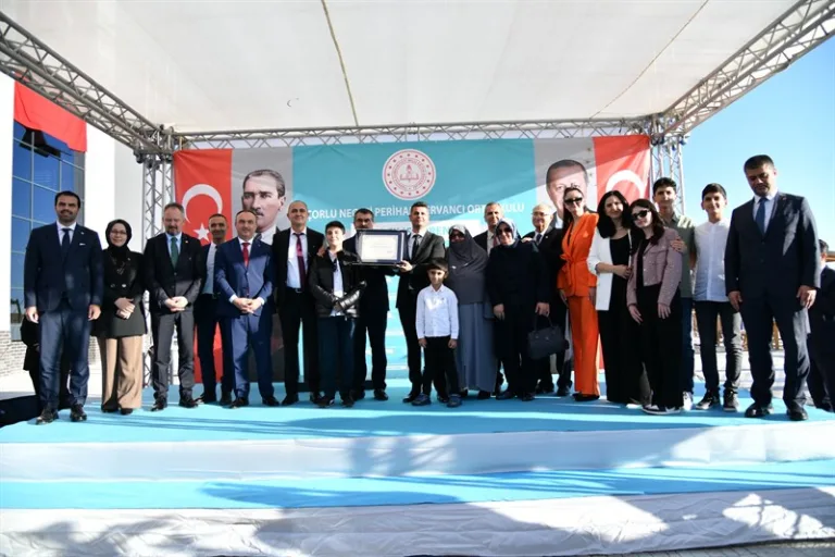 Necati Perihan Kervancı Ortaokulunun Açılışı Gerçekleştirildi