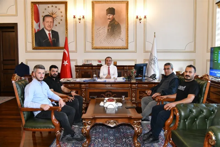 Ajans Temsilcilerinden Vali Soytürk’ü Ziyaret Etti