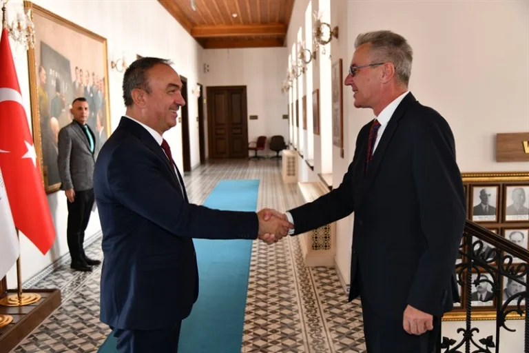 Bulgaristan Edirne Başkonsolosu Vali Soytürk’ü Ziyaret Etti