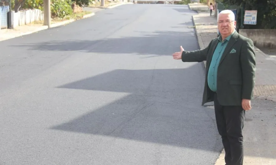 Cem Sultan Caddesi Asfaltlanıyor Cem Sultan Caddesi Asfaltlanıyor