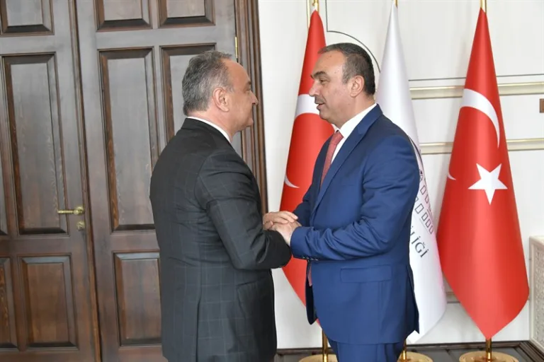 Cumhurbaşkanlığı Eğitim ve Öğretim Politikaları Kurulu Üyesi Pehlivanoğlu Vali Soytürk’ü Ziyaret Etti