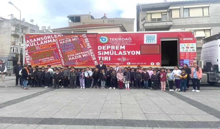 Deprem Simülasyon Tırı Türkiye’yi Geziyor