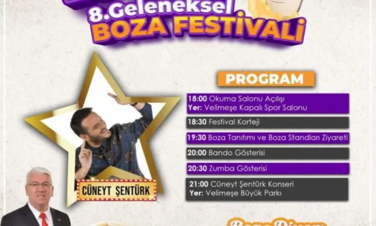 Ergene Belediyesi 8.Geleneksel Boza Festivali Düzenlenecek