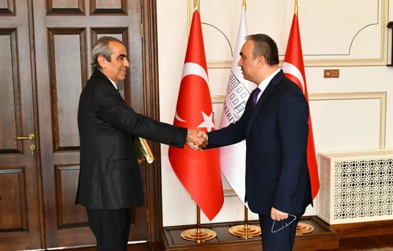 İhlas Haber Ajansı Tekirdağ Temsilcisi Akçatepe’den Vali Soytürk’e Ziyaret