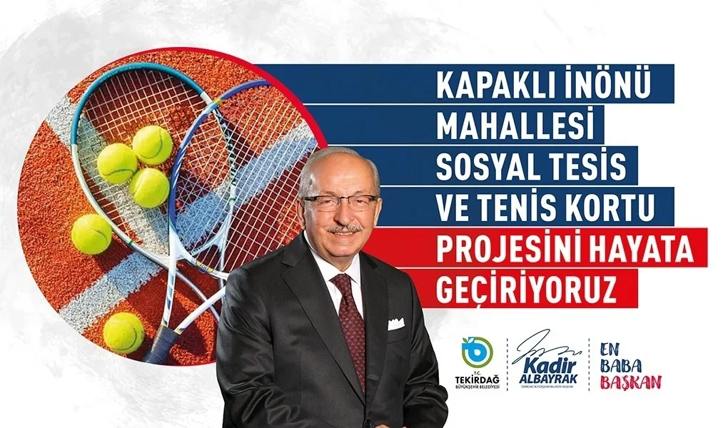 KAPAKLI SOSYAL TESİS VE TENİS KORTU’NUN YAPIMINA BAŞLANDI KAPAKLI SOSYAL TESİS VE TENİS KORTU’NUN YAPIMINA BAŞLANDI