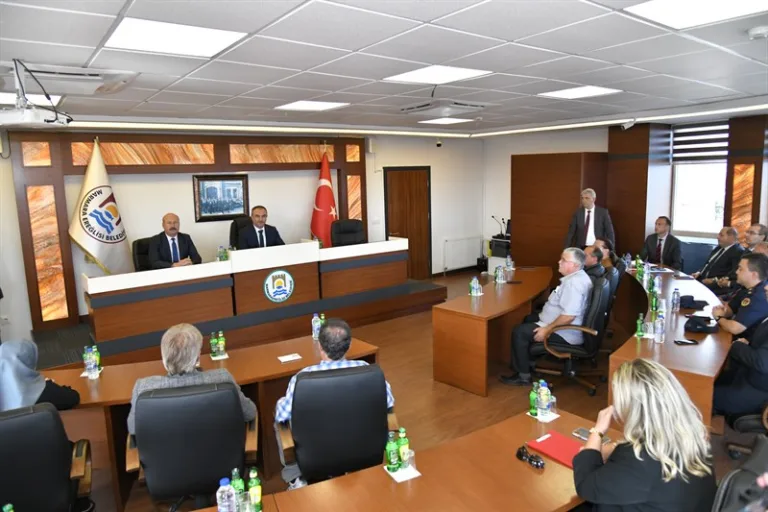 Muhtarlar Toplantısı Marmaraereğlisi İlçemizde Düzenlendi