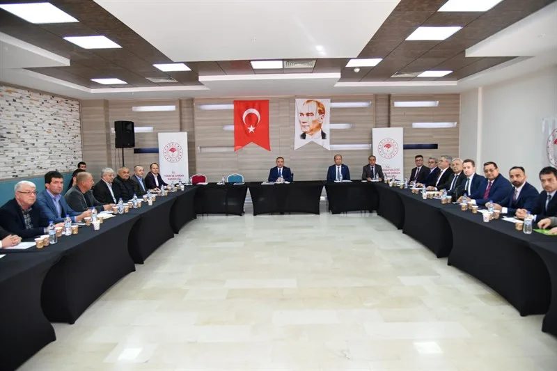 Tarım Sektörü Değerlendirme Toplantısı Yapıldı Tarım Sektörü Değerlendirme Toplantısı Yapıldı