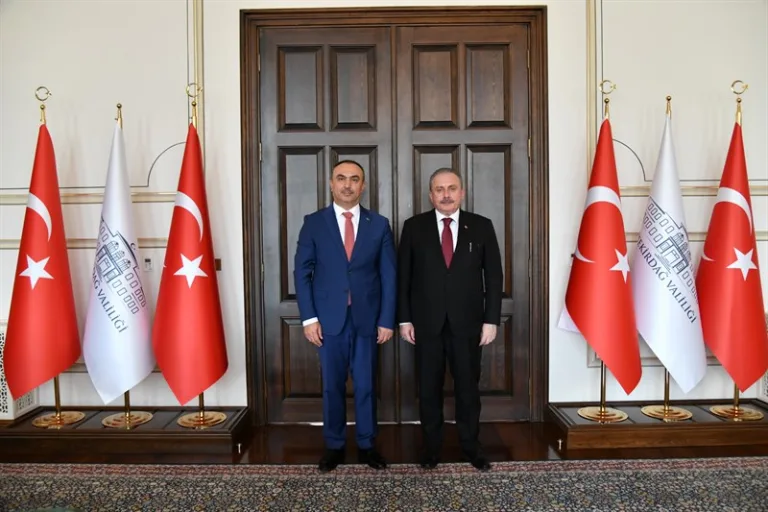 TBMM 29. Başkanı Şentop ve 25. 26 ve 27. Dönem Tekirdağ Milletvekili Yel Vali Soytürk’ü Ziyaret Etti