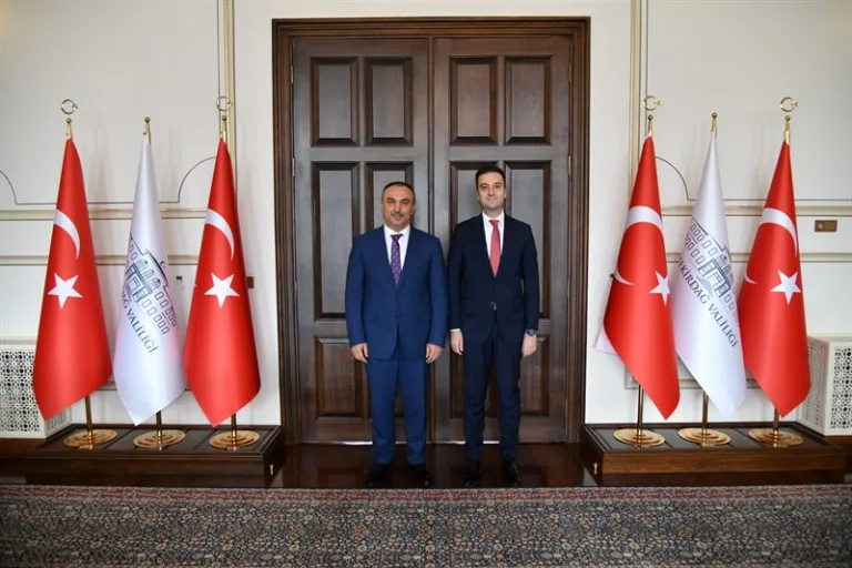Vali Yardımcısı Sertaç Kırçuval Vali Soytürk’ü Ziyaret Etti