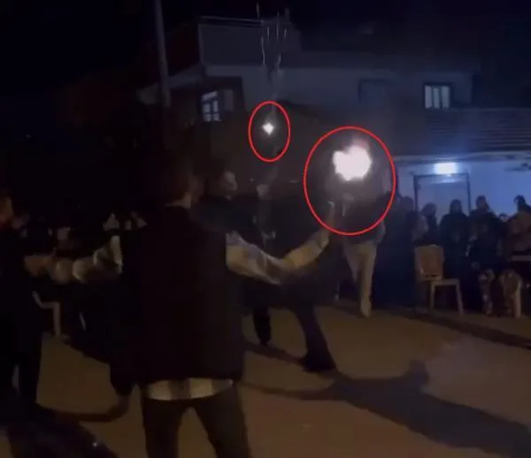 Asker eğlencesinde çiftetelli oynarken havaya ateş açan 3 şüpheli yakalandı | Bursa