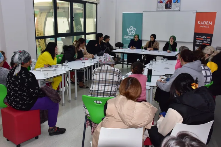 Aydoğdu Kadın ve Gençlik Merkezi bilgilendirme seminerlerine devam ediyor