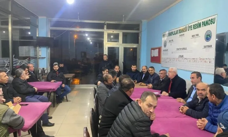 Başkan Yüksel’den Ergene Sinoplular Derneğine ziyaret