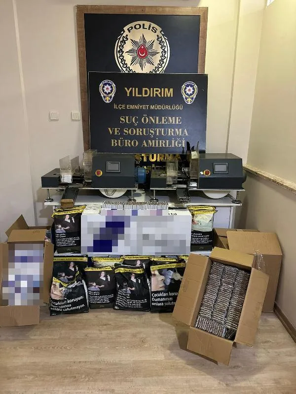 Bursa’da ‘kaçak tütün’ operasyonu | Bursa