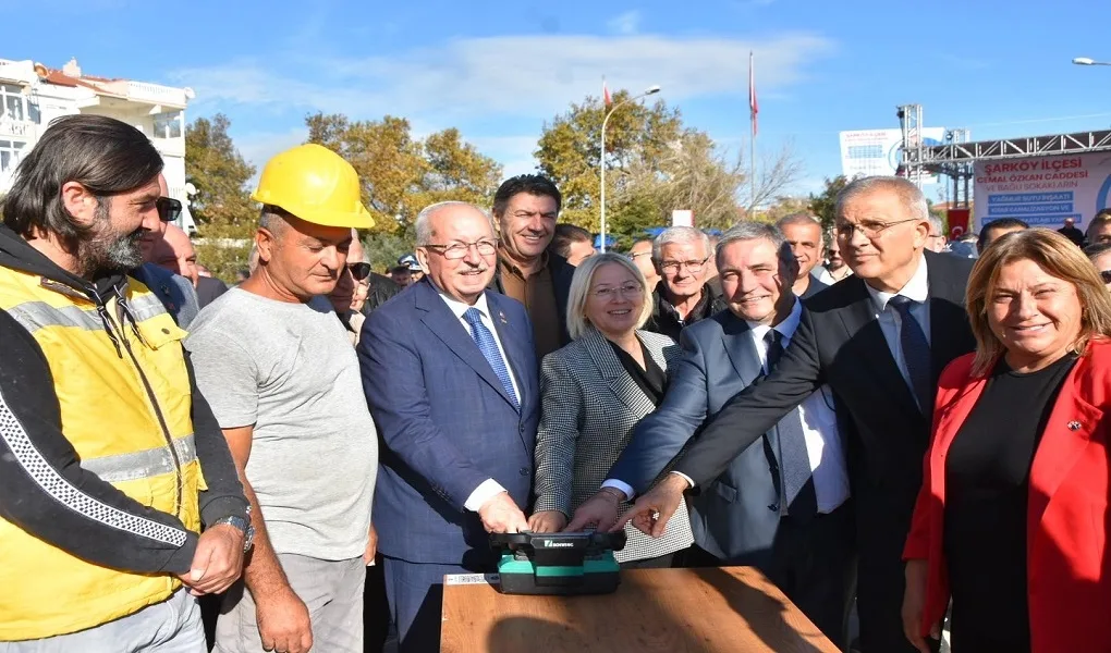 BÜYÜKŞEHİR’DEN ŞARKÖY’E DEV ALTYAPI PROJESİ BÜYÜKŞEHİR’DEN ŞARKÖY’E DEV ALTYAPI PROJESİ