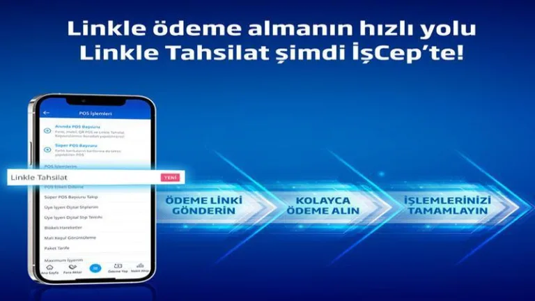 Cep telefonlarını POS cihazına dönüştüren ‘Linkle Tahsilat’ hizmeti kullanıma sunuldu | Ekonomi