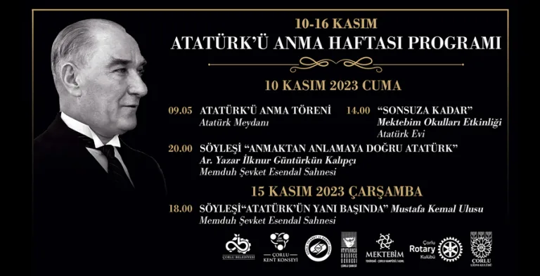 Çorlu Ata´sını Anacak