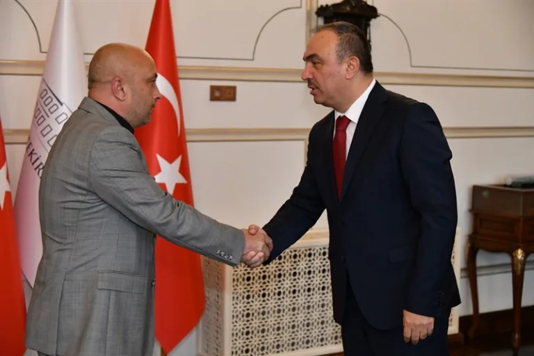Hayrabolu Emiryakup Kırım Temsilcisi Vali Soytürk’ü Ziyaret Etti