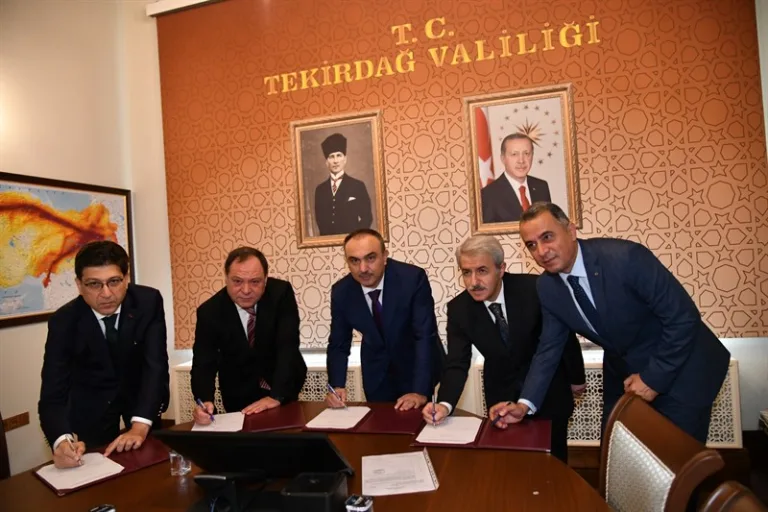 Malkara İlçemizde 4 Derslikli İlkokul ve 4 Derslikli Ortaokul Yaptırılmasına Dair Protokol İmzalandı