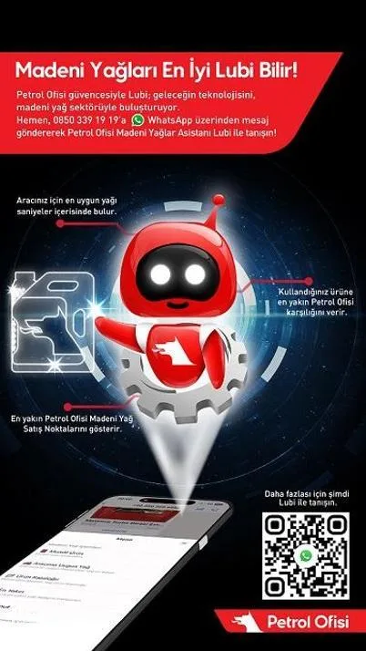 Petrol Ofisi, sohbet robotu Lubi’yi hayata geçirdi