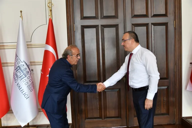 Tekirdağ Antrenörler Derneği Yönetim Kurulu Başkanı Eroğlu Vali Soytürk’ü Ziyaret Etti