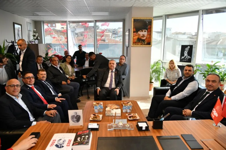 Vali Soytürk CHP İl Başkanı’na İade-i Ziyarette Bulundu