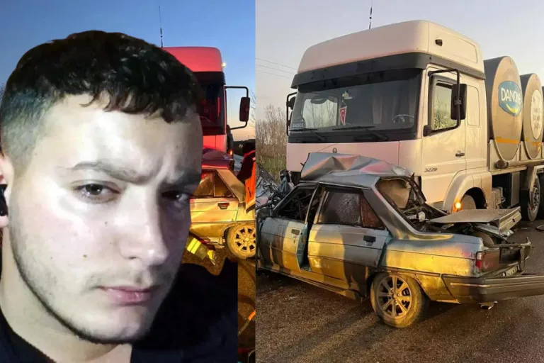 Süt Toplama Kamyonu ve Otomobil Çarpıştı: 1 Ölü!