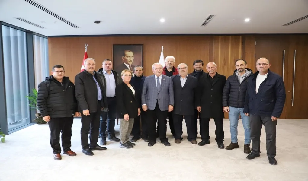 BAŞKAN ALBAYRAK SÜLEYMANPAŞA, MURATLI VE MALKARA MUHTARLARIYLA BİR ARAYA GELDİ BAŞKAN ALBAYRAK SÜLEYMANPAŞA, MURATLI VE MALKARA MUHTARLARIYLA BİR ARAYA GELDİ