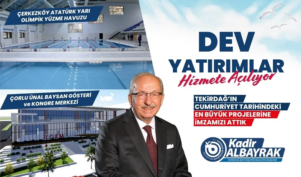 DEV YATIRIMLAR HİZMETE AÇILIYOR DEV YATIRIMLAR HİZMETE AÇILIYOR